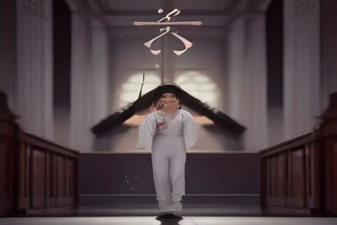 91.con 2026 年全新版本发布现场，技术团队在蓝色光效会议室中展示最新访问加速方案